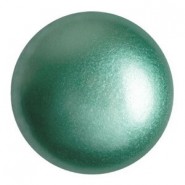 Cabuchon de vidrio par Puca® 25mm - Green turquoise pearl 02010/11067
